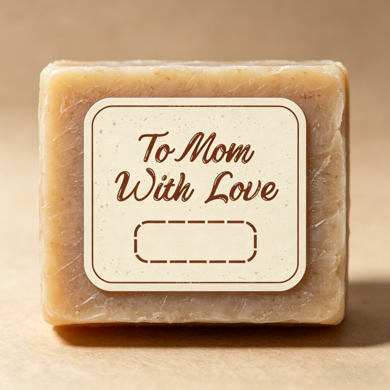 Mother's Day Printable Labels | Editable "To Mom With Love" Tags for Candles & Soaps